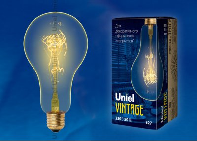 Лампа накаливания Uniel IL-V-A95-60/GOLDEN/E27 SW01 Лампа накаливания Uniel IL-V-A95-60/GOLDEN/E27 SW01