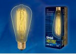 Лампа накаливания Uniel IL-V-ST64-60/GOLDEN/E27 VW02