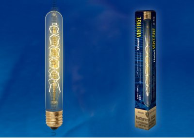 Лампа накаливания Uniel IL-V-L28A-60/GOLDEN/E27 CW01 Лампа накаливания Uniel IL-V-L28A-60/GOLDEN/E27 CW01