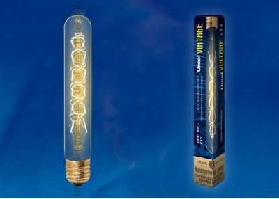 Лампа накаливания Uniel IL-V-L32A-60/GOLDEN/E27 CW01 Лампа накаливания Uniel IL-V-L32A-60/GOLDEN/E27 CW01