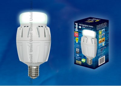 Лампа светодиодная Uniel LED-M88-150W/NW/E40/FR ALV01WH Лампа светодиодная Uniel LED-M88-150W/NW/E40/FR ALV01WH