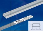 Накладной профиль Uniel UFE-A02 SILVER 200 POLYBAG