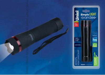 Фонарик Uniel S-LD046-C Black Фонарик Uniel S-LD046-C Black