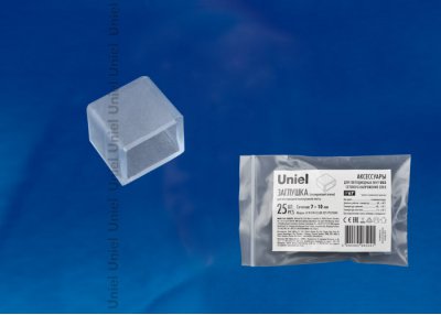 Аксессуар для монтажа светодиодных лент Uniel UCW-K10 CLEAR 025 POLYBAG