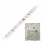 Гибкая светодиодная герметичная лента Volpe ULS-Q324 2835-60LED/m-8mm-IP65-DC12V-4,8W/m-5M-WW