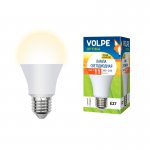 Лампа светодиодная Volpe LED-A60-11W/WW/E27/FR/O