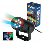 Светильник для дискотеки Volpe ULI-Q306 4W/RGB BLACK XMAS