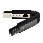 Однофазная трековая система Volpe UBX-Q121 K24 BLACK 1 POLYBAG Соединитель для 2-х шинопроводов гибкий