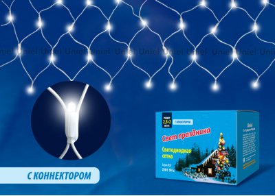 Сетка светодиодная Uniel ULD-N2520-240/TWK WHITE IP67 Сетка светодиодная Uniel ULD-N2520-240/TWK WHITE IP67