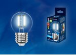 Лампа светодиодная Uniel LED-G45-6W/NW/E27/CL PLS02WH
