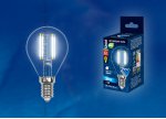 Лампа светодиодная Uniel LED-G45-6W/NW/E14/CL PLS02WH