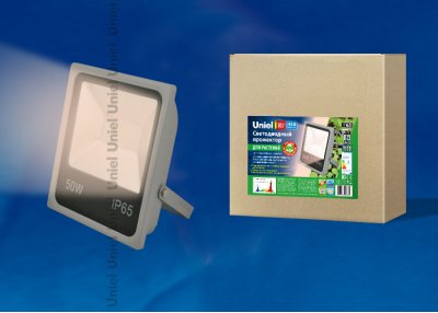 Прожектор для растений светодиодный Uniel ULF-P40-50W/SPFR IP65 110-265В GREY Прожектор для растений светодиодный Uniel ULF-P40-50W/SPFR IP65 110-265В GREY