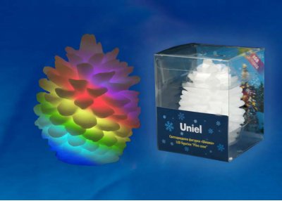 Фигурки на батарейках Uniel ULD-F004 RGB PINE CONE