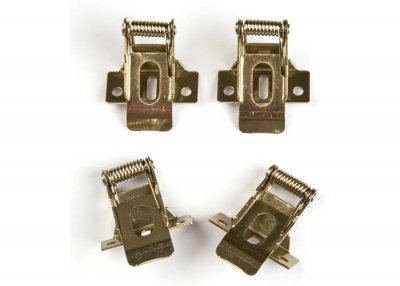 Комплект крепежных скоб Uniel UFL-F04 SILVER 150 POLYBAG Комплект крепежных скоб Uniel UFL-F04 SILVER 150 POLYBAG