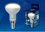 Лампа светодиодная Uniel LED-R50-6W/WW/E14/FR PLS02WH