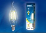 Лампа светодиодная Uniel LED-CW35-6W/WW/E14/CL GLA01TR
