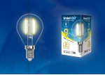 Лампа светодиодная Uniel LED-G45-6W/WW/E14/CL GLA01TR