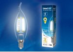 Лампа светодиодная Uniel LED-CW35-6W/NW/E14/CL GLA01TR