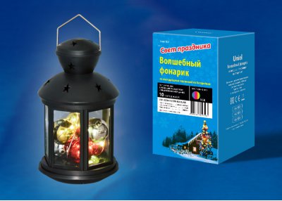 Фонарь Uniel ULD-L1220-010/DTB/RGB BLACK Фонарь Uniel ULD-L1220-010/DTB/RGB BLACK