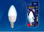 Лампа светодиодная Uniel LED-C37 7W/NW/E14/FR PLP01WH