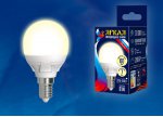 Лампа светодиодная Uniel LED-G45 7W/WW/E14/FR PLP01WH