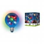Светильник для дискотеки Volpe ULI-Q308 1,5W/RGB/E27 ДИСКО ШАР 3D