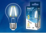 Лампа светодиодная Uniel LED-A60-7W/NW/E27/CL/DIM GLA01TR