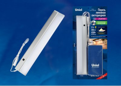 Светильник для мебели Uniel ULI-F41-5,5W/4200K/DIM SENSOR IP20 SILVER