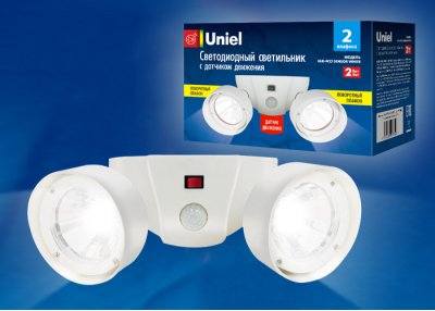 Светильник накладной Uniel ULK-N22 SENSOR WHITE