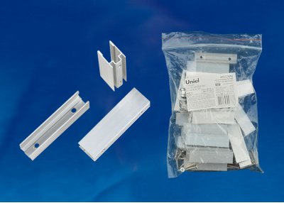 Аксессуар для монтажа светодиодных лент Uniel UCC-N21/C50 WHITE 025 POLYBAG