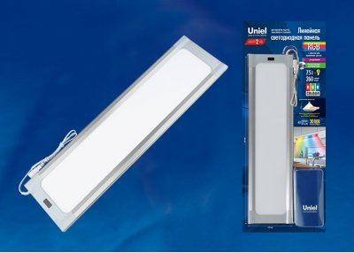 Светильник для мебели Uniel ULI-F42-7,5W/RGB/RC/DIM SENSOR IP20 SILVER Светильник для мебели Uniel ULI-F42-7,5W/RGB/RC/DIM SENSOR IP20 SILVER