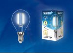 Лампа светодиодная Uniel LED-G45-7,5W/NW/E14/CL GLA01TR