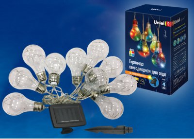 Садовый светильник на солнечной батарее Uniel USL-S-126/PT4000 BULBS Садовый светильник на солнечной батарее Uniel USL-S-126/PT4000 BULBS