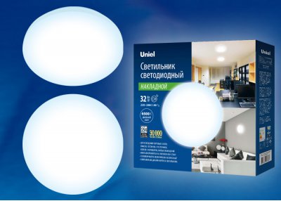 Светильник накладной Uniel ULI-B311 32W/DW/38 RONDA
