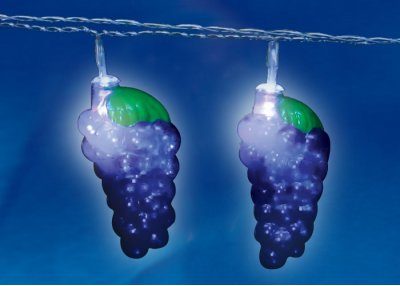 Гирлянда Uniel ULD-S0400-010/STB/2AA WHITE IP20 GRAPES