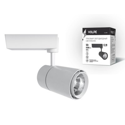 Однофазная трековая система Volpe ULB-Q252 50W/NW/B WHITE Однофазная трековая система Volpe ULB-Q252 50W/NW/B WHITE