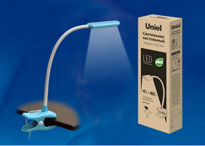 Светодиодный светильник Uniel TLD-554 Blue/LED/400Lm/5500K/Dimmer