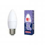 Лампа светодиодная Volpe LED-C37-7W/DW/E27/FR/NR