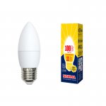 Лампа светодиодная Volpe LED-C37-11W/WW/E27/FR/NR