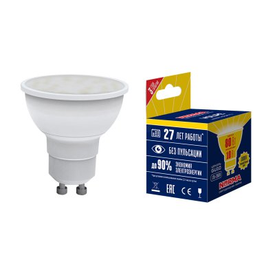Лампа светодиодная Volpe LED-JCDR-10W/WW/GU10/NR Лампа светодиодная Volpe LED-JCDR-10W/WW/GU10/NR
