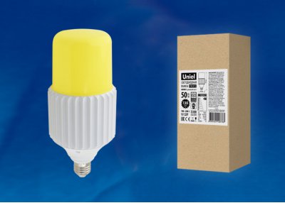 Лампа светодиодная Uniel LED-MP200-50W/6000K/E27/PH ALP06WH Лампа светодиодная Uniel LED-MP200-50W/6000K/E27/PH ALP06WH