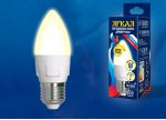 Лампа светодиодная Uniel LED-C37 7W/3000K/E27/FR/DIM PLP01WH