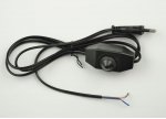 Сетевой шнур с вилкой и выключателем Uniel UCX-C30/02A-170 BLACK