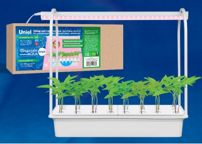 Светильник для растений Uniel ULT-P44D-10W/SPLE IP20 AQUA SIMPLE WHITE