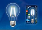 Лампа светодиодная Uniel LED-A60-12W/4000K/E27/CL PLS02WH