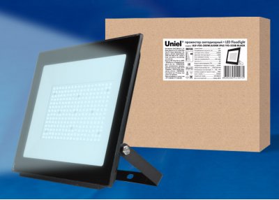 Прожектор светодиодный Uniel ULF-F20-200W/6500K IP65 195-250В BLACK Прожектор светодиодный Uniel ULF-F20-200W/6500K IP65 195-250В BLACK