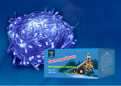 Гирлянда Uniel ULD-S1500-100/DTA BLUE IP20 Гирлянда Uniel ULD-S1500-100/DTA BLUE IP20