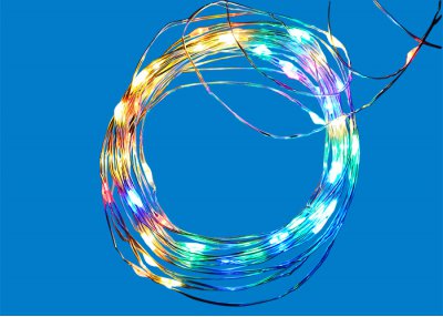 Гирлянда Uniel ULD-S0500-050/SCB/2AA MULTI IP20 DEW