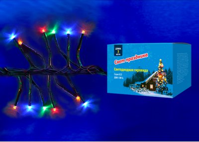 Гирлянда Uniel ULD-S0300-200/DGA MULTI IP20 FIRECRACKER