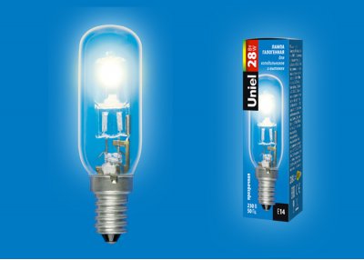 Лампа галогенная Uniel HCL-28/CL/E14/F25 special